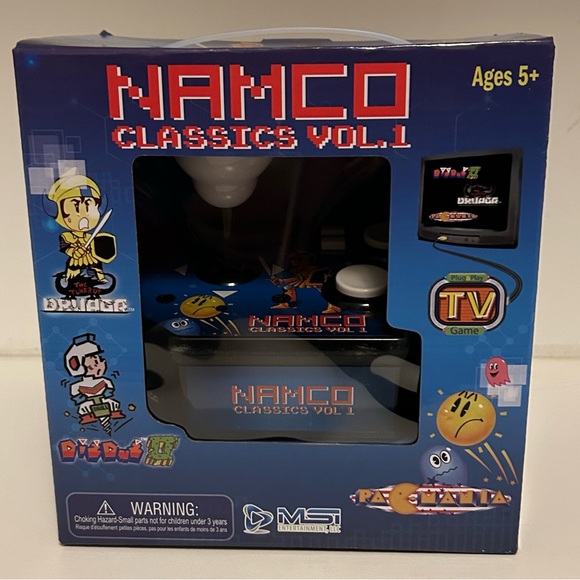Namco Classics Vol. 1 Plug & Play TV Game - Picture 1 of 1